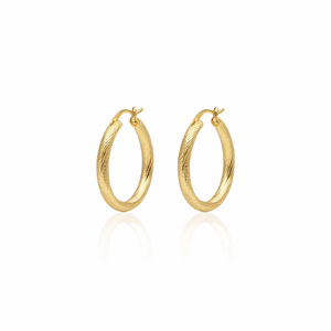 أقراط دائرية