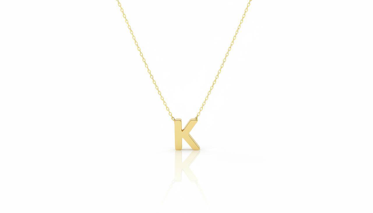 Gold Necklace 3D