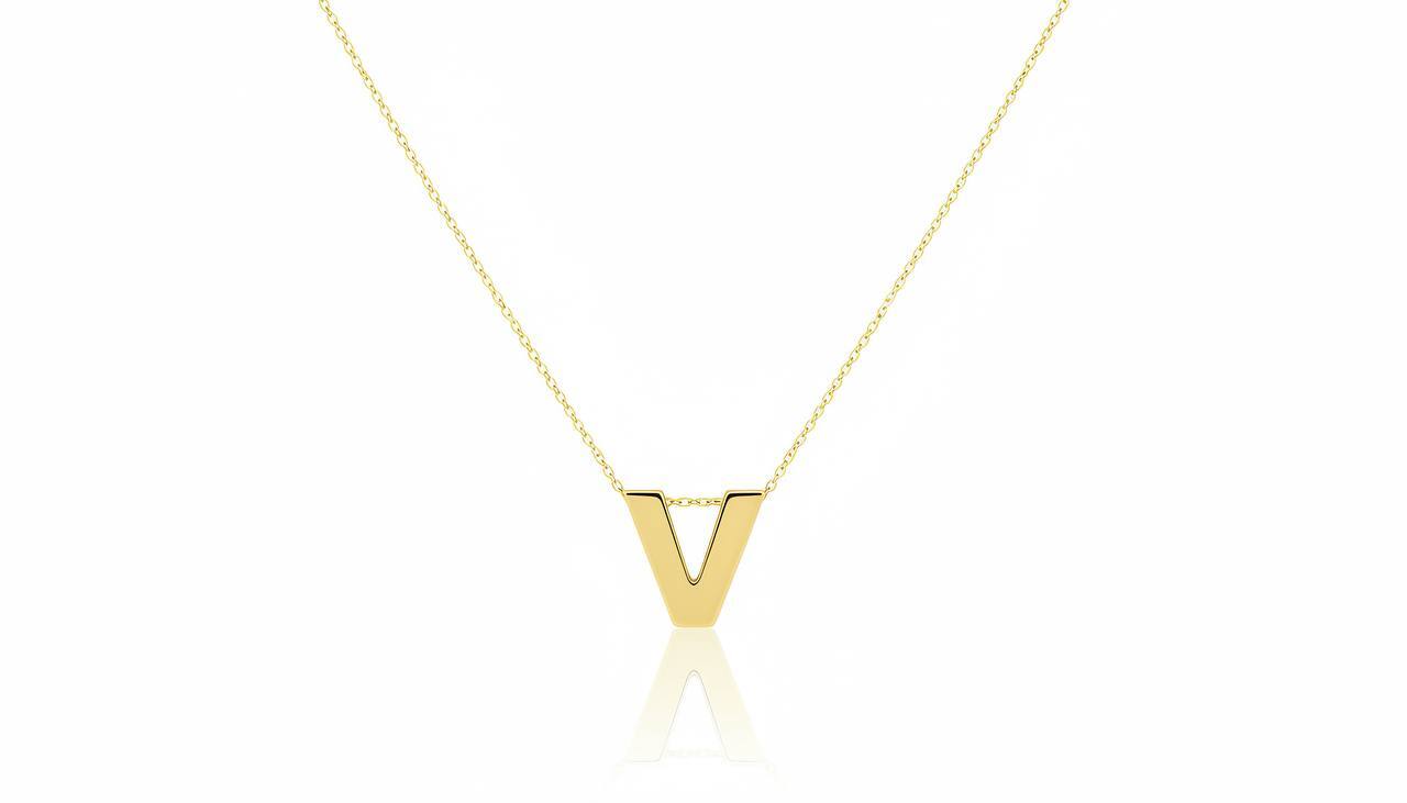 Gold Necklace 3D