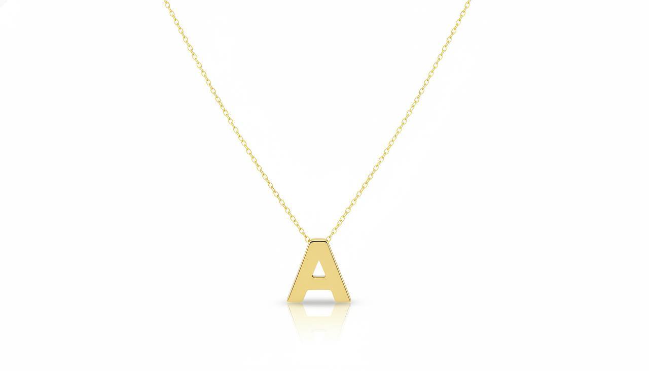 Gold Necklace 3D